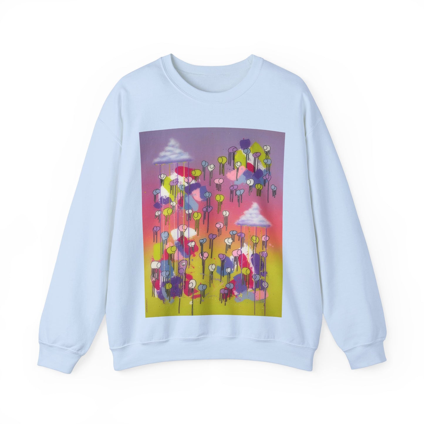 RAINING COWS "Sky Blossom" Sweatshirt