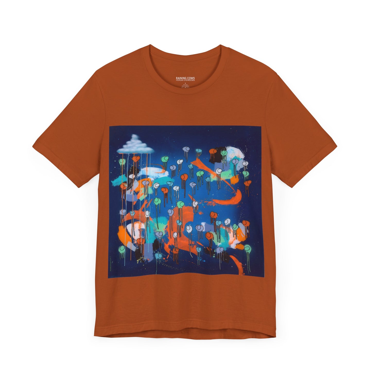 RAINING COWS "The Other Side of Midnight" T-Shirt