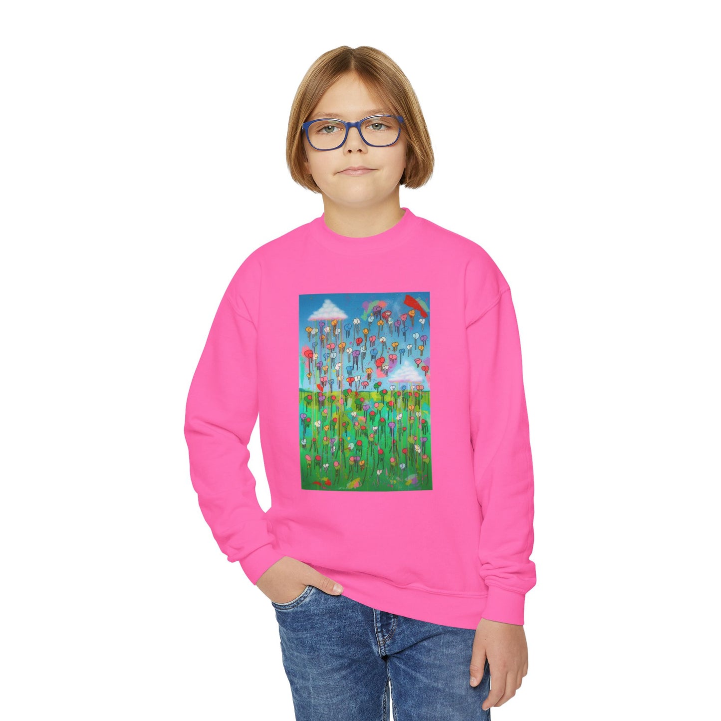 RAINING COWS "Arose After the Storm" Kids Sweatshirt