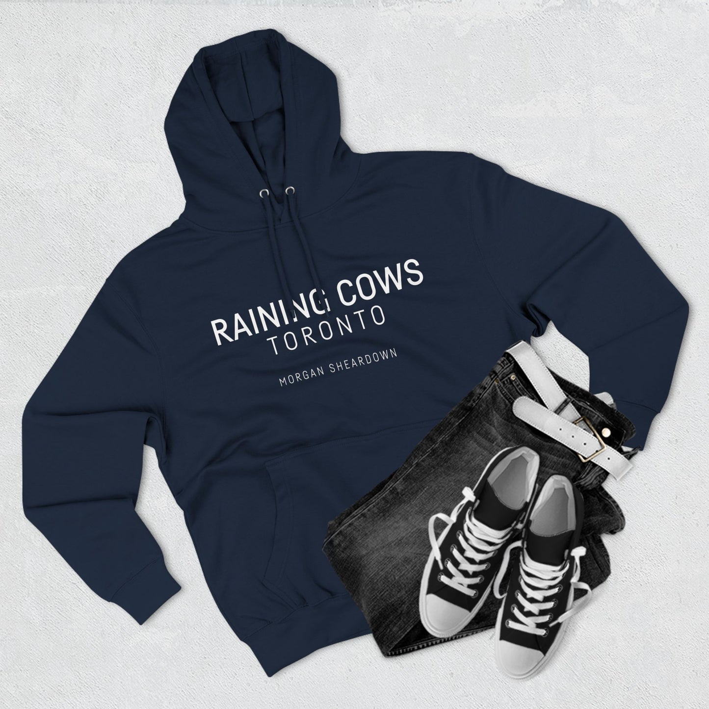 RAINING COWS "Pink Lightning" Hoodie