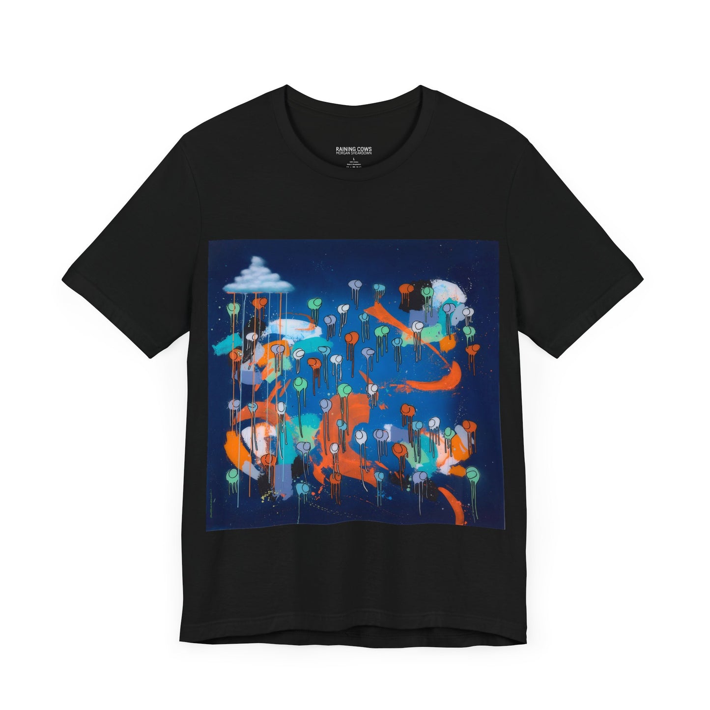 RAINING COWS "The Other Side of Midnight" T-Shirt