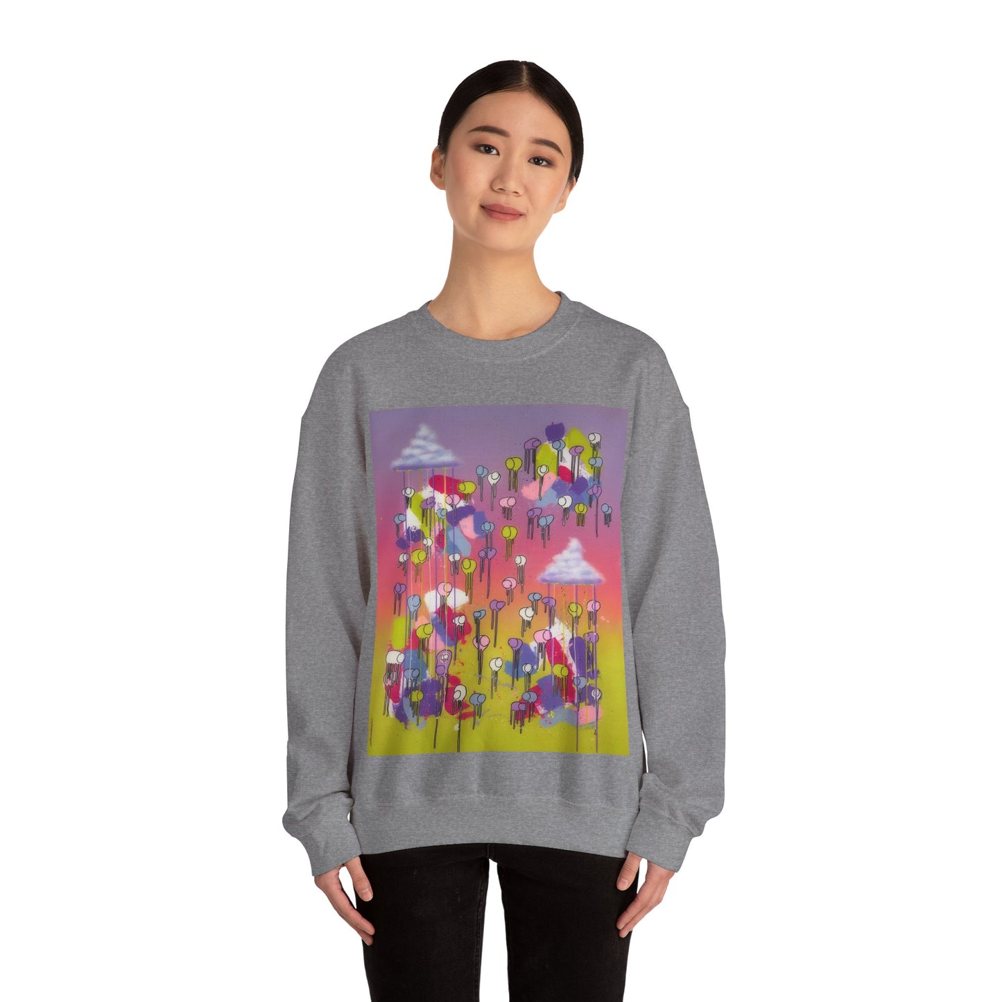 RAINING COWS "Sky Blossom" Sweatshirt