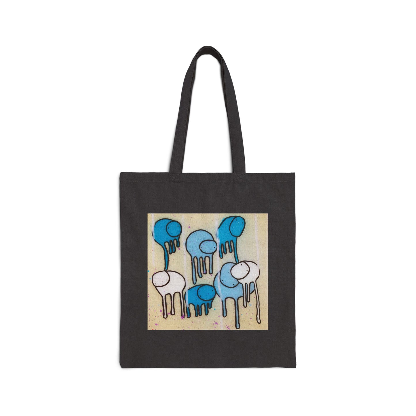 RAINING COWS "Blue Beach" Tote Bag