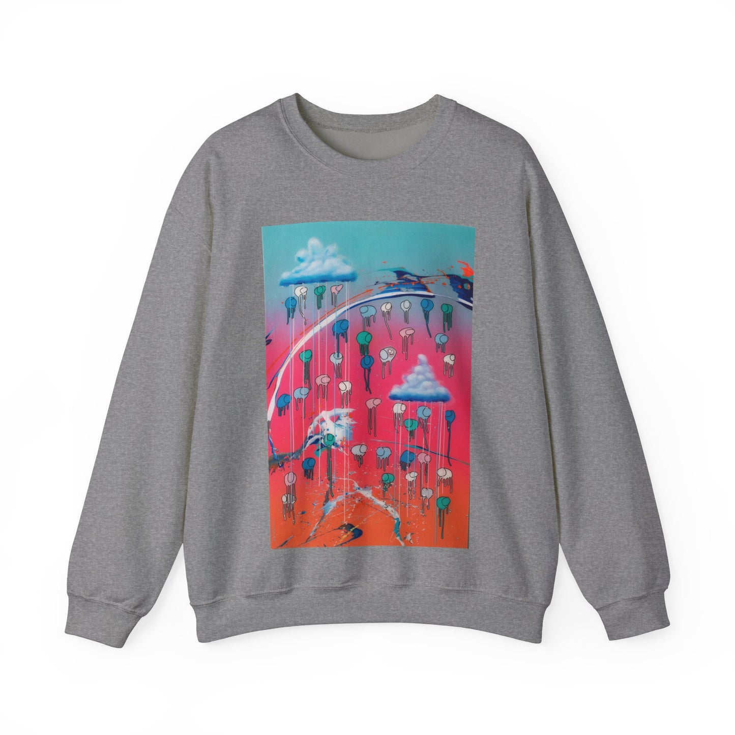 RAINING COWS "Vibrant Horizon" Sweatshirt