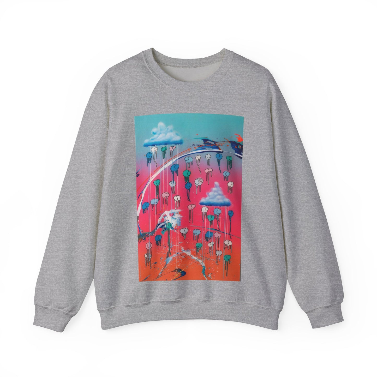 RAINING COWS "Vibrant Horizon" Sweatshirt