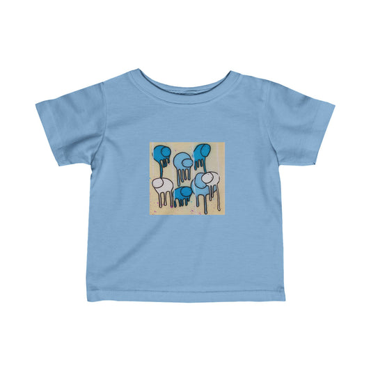 RAINING COWS "Blue Ocean" Infant Tee