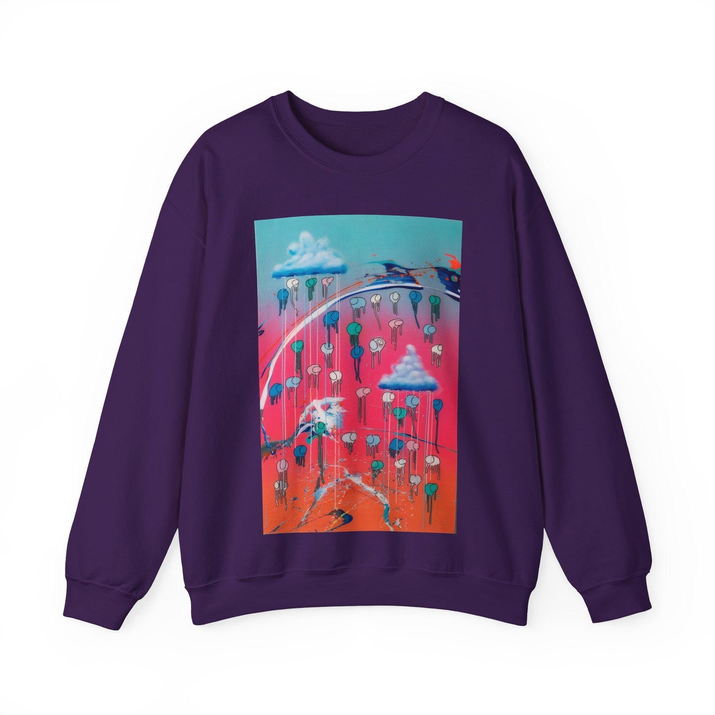 RAINING COWS "Vibrant Horizon" Sweatshirt