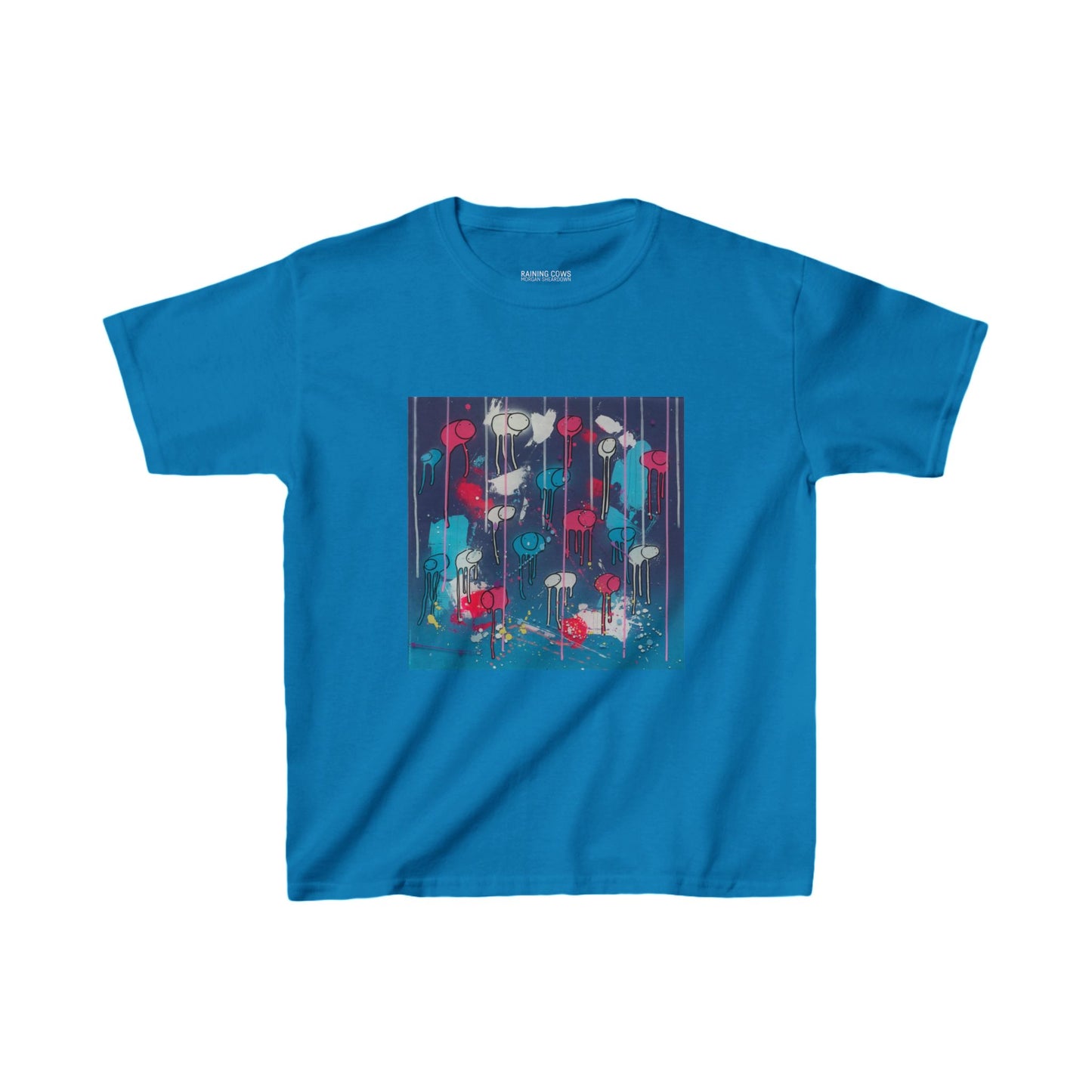 RAINING COWS "Ocean Night Fall" Kids Tee