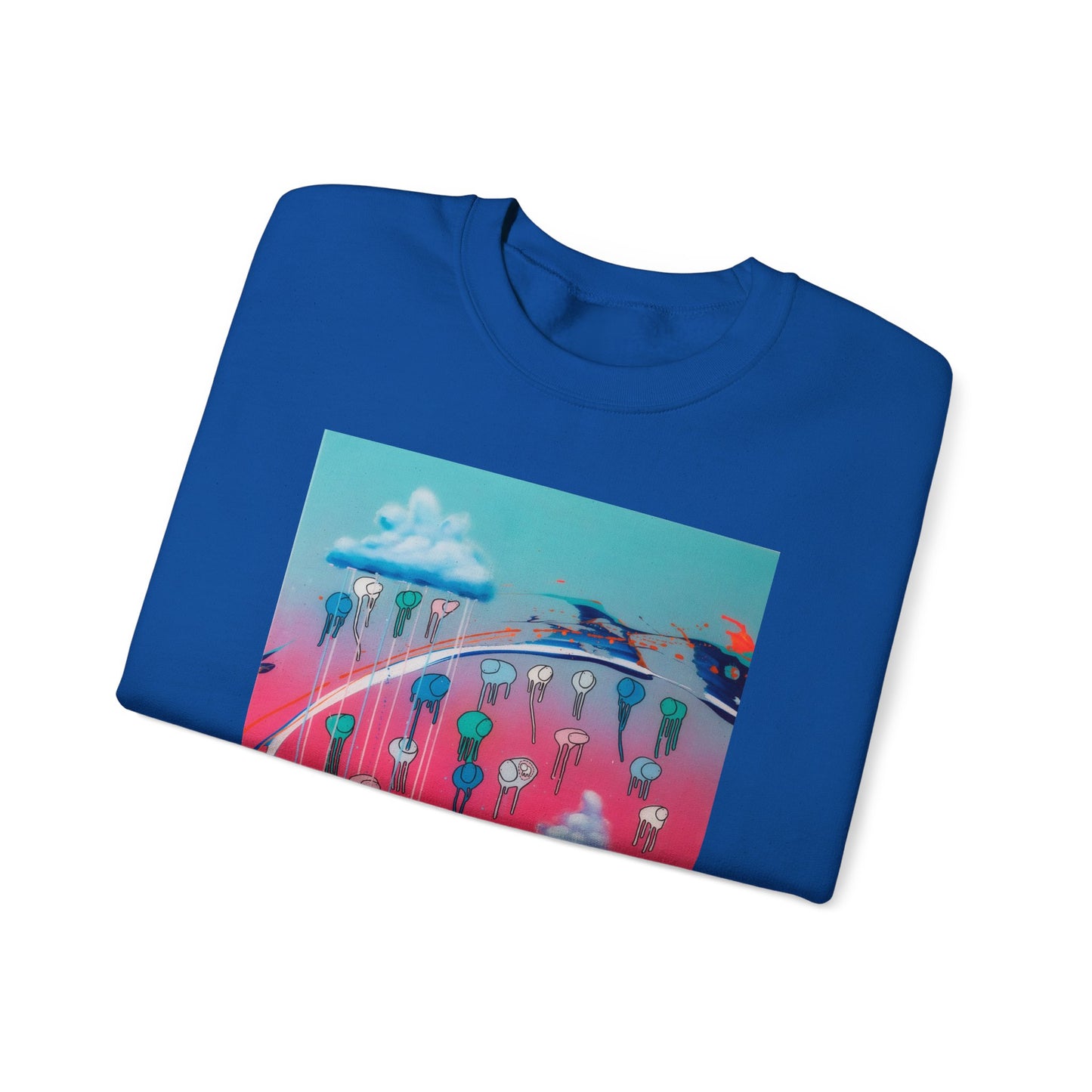 RAINING COWS "Vibrant Horizon" Sweatshirt