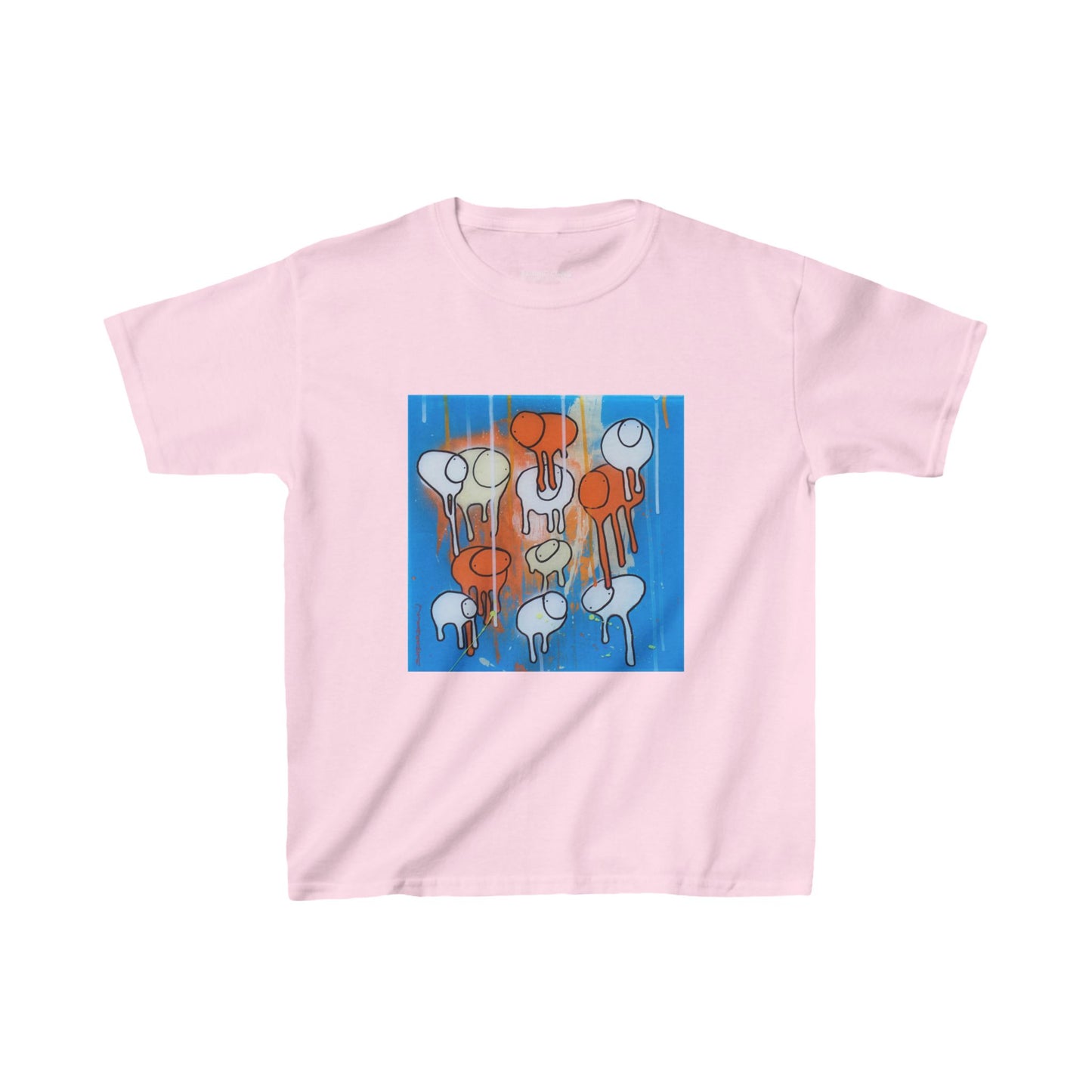 RAINING COWS "Blue Oranges" Kids Tee