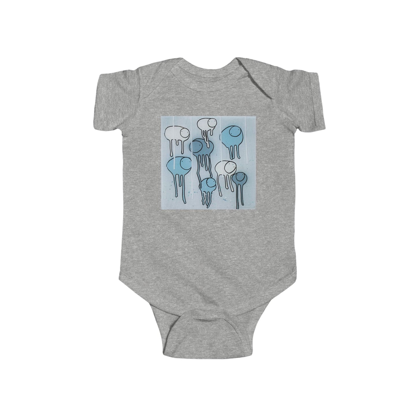 RAINING COWS "Blizzard - Cold Knights" Baby Onesie