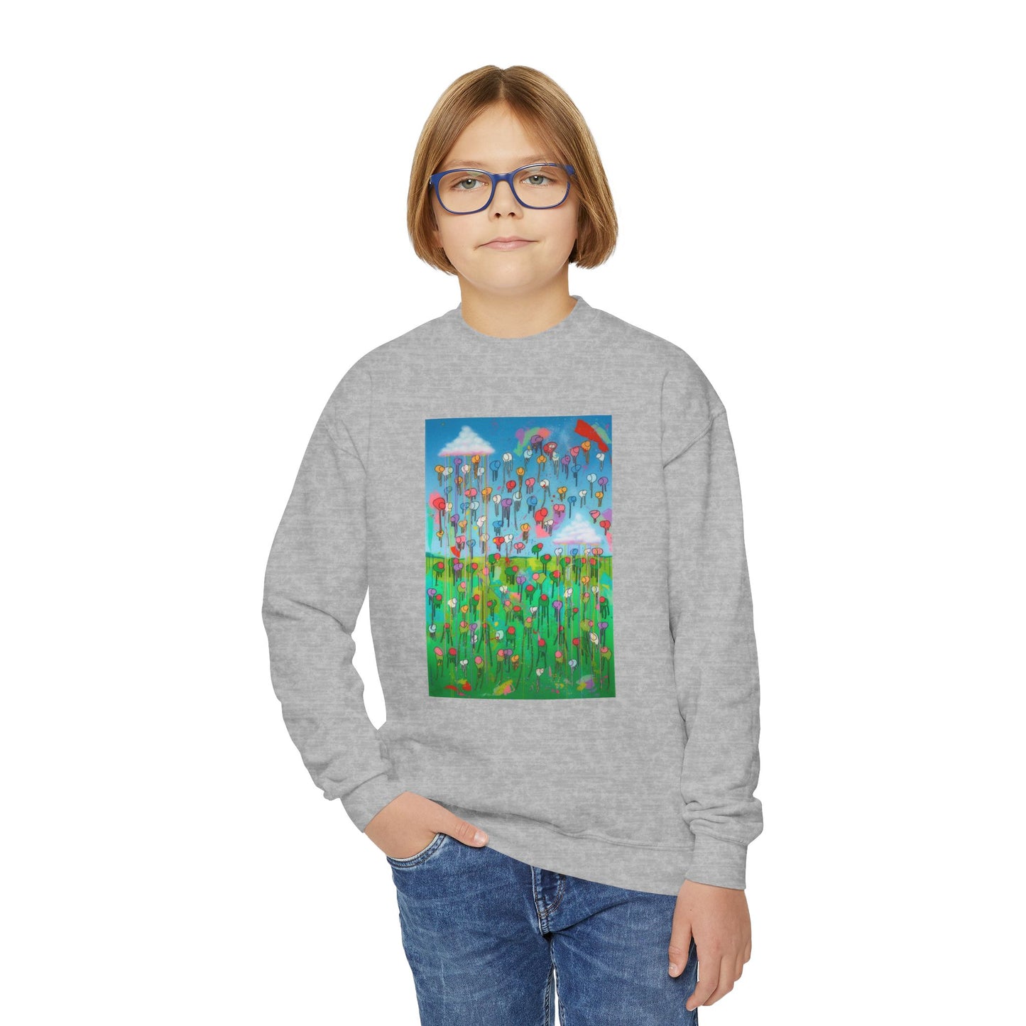 RAINING COWS "Arose After the Storm" Kids Sweatshirt