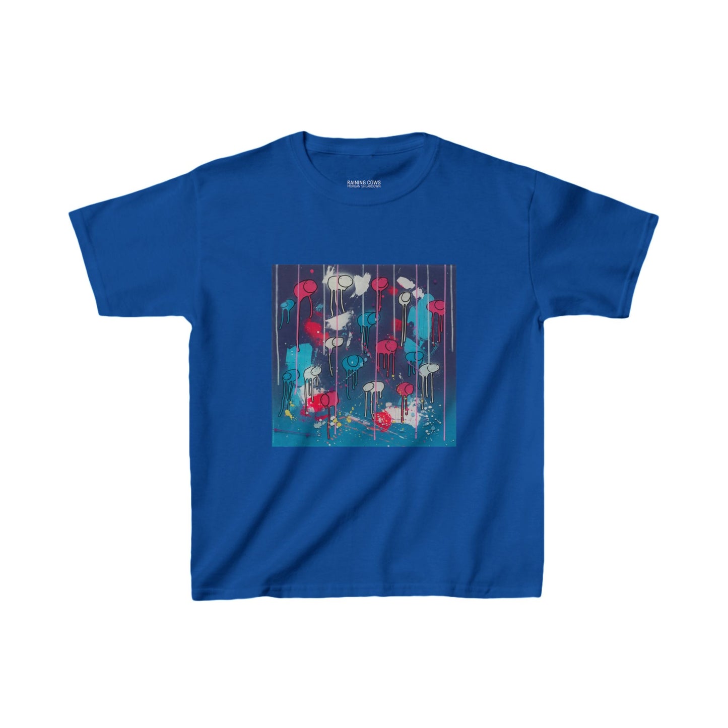 RAINING COWS "Ocean Night Fall" Kids Tee