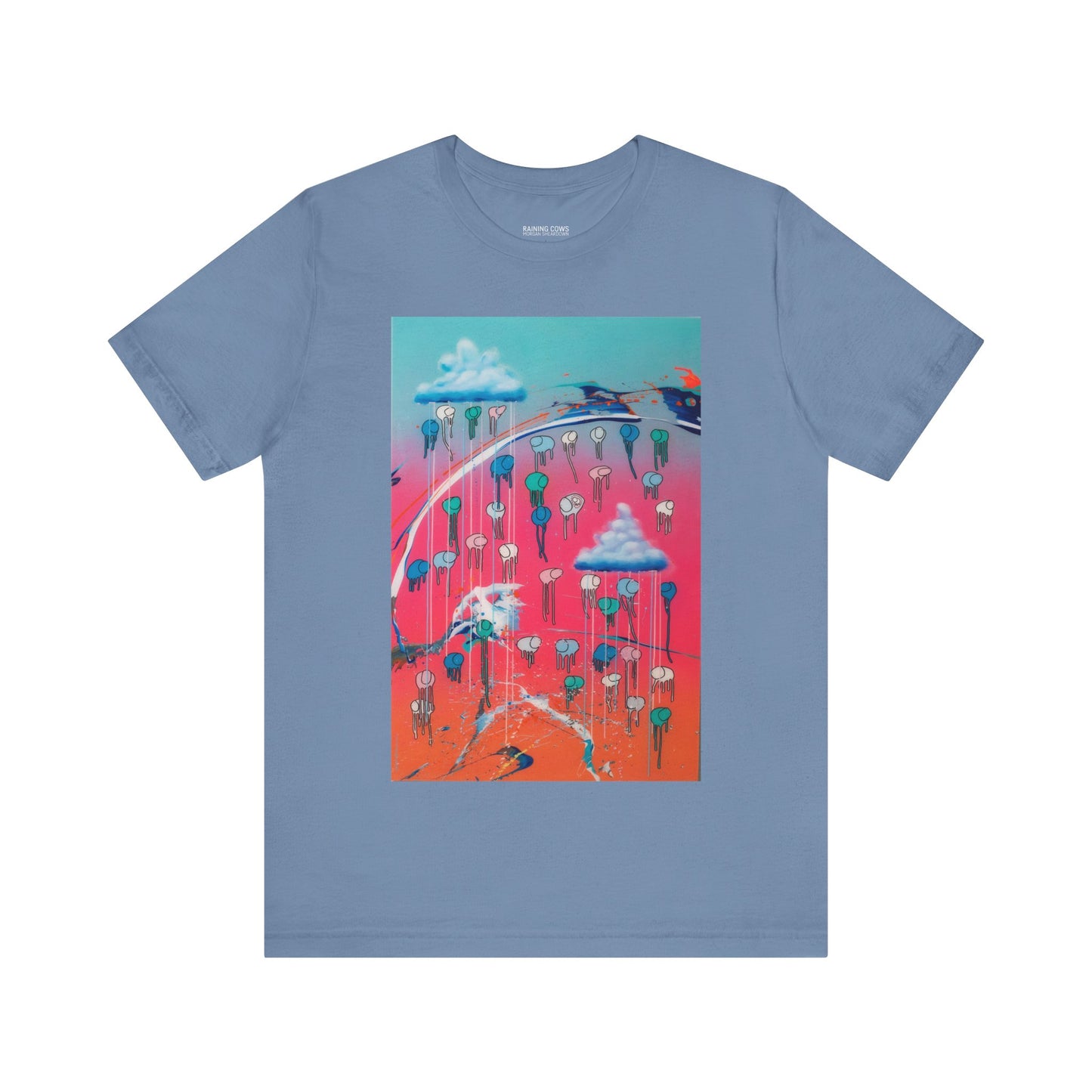 RAINING COWS "Vibrant Horizon" T-Shirt