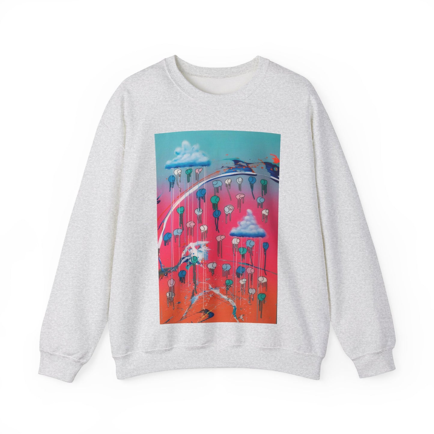 RAINING COWS "Vibrant Horizon" Sweatshirt