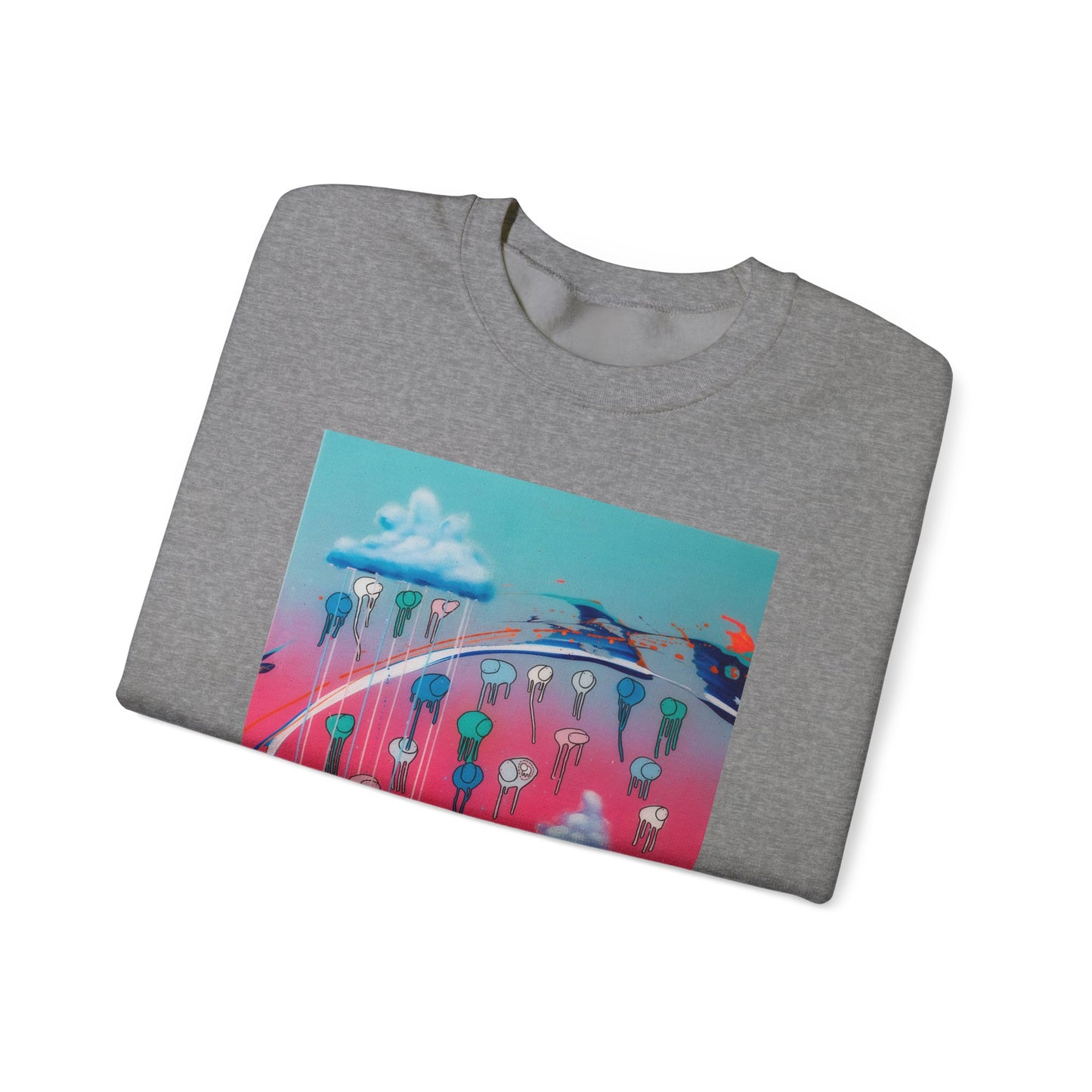 RAINING COWS "Vibrant Horizon" Sweatshirt