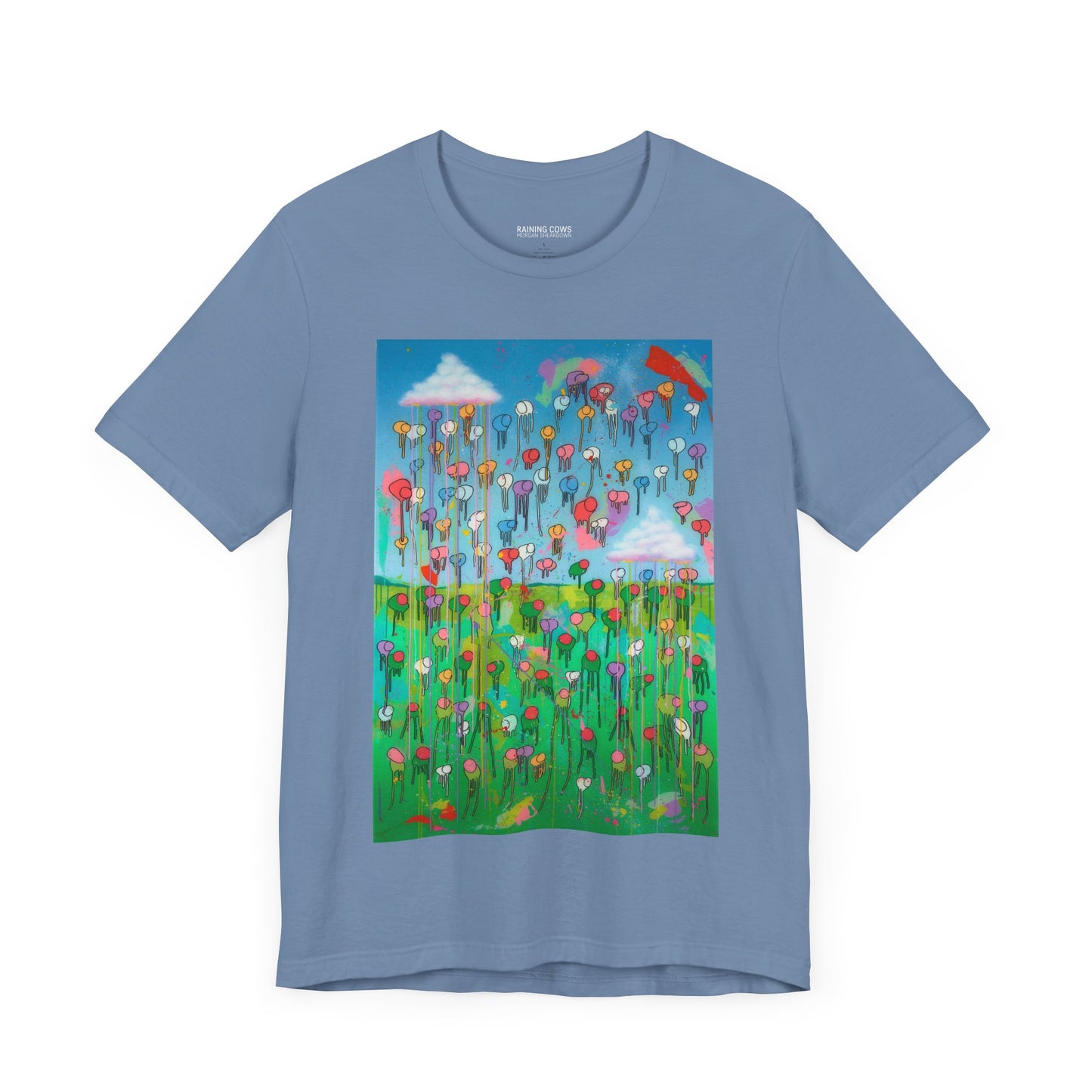 RAINING COWS "A Rose After the Storm" T-Shirt