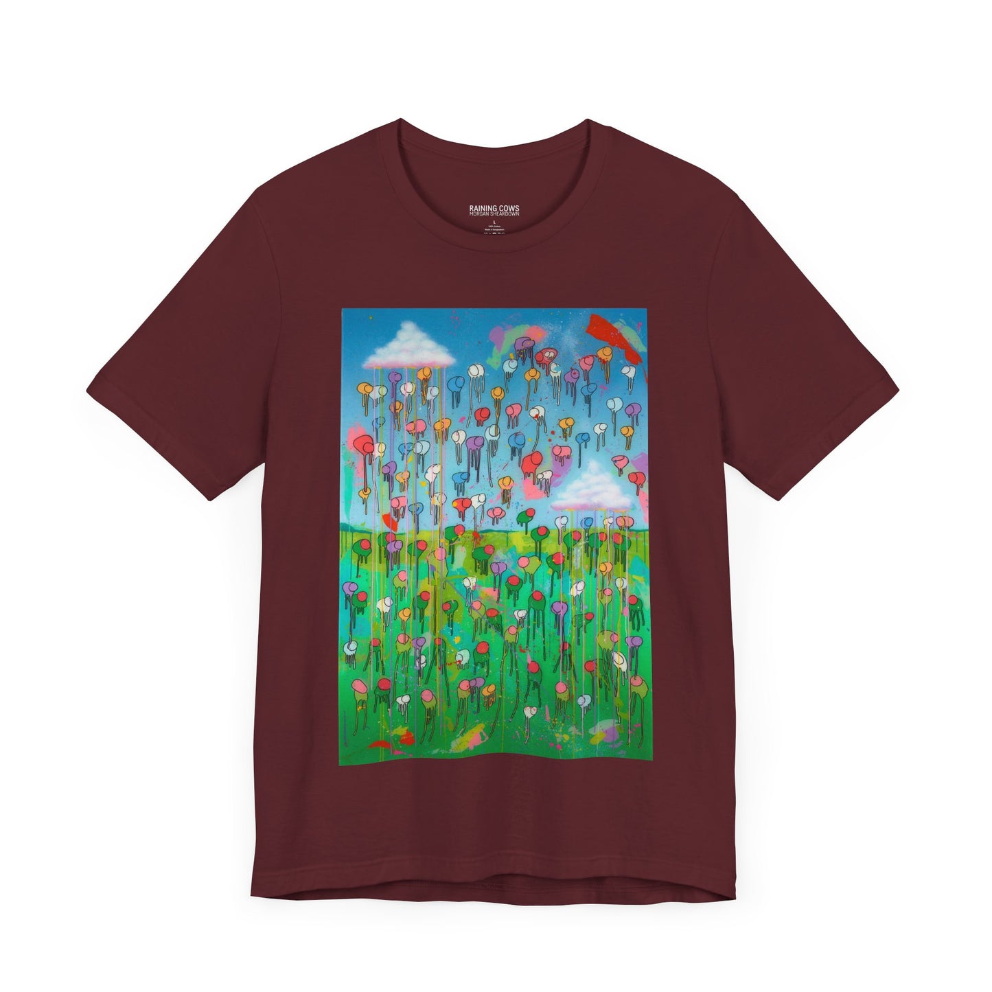 RAINING COWS "A Rose After the Storm" T-Shirt