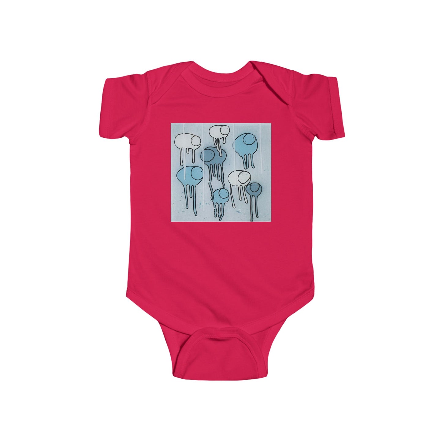 RAINING COWS "Blizzard - Cold Knights" Baby Onesie