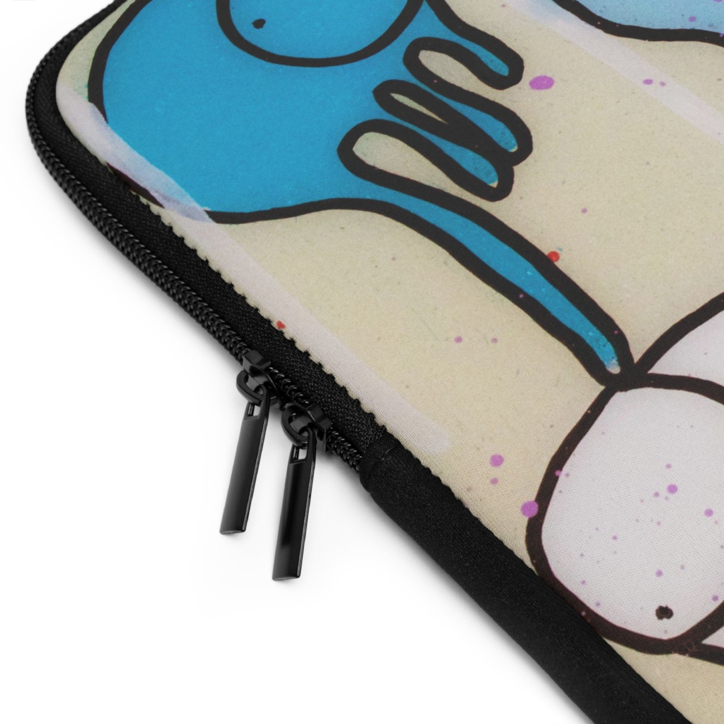 RAINING COWS "Blue Beach" Laptop Sleeve