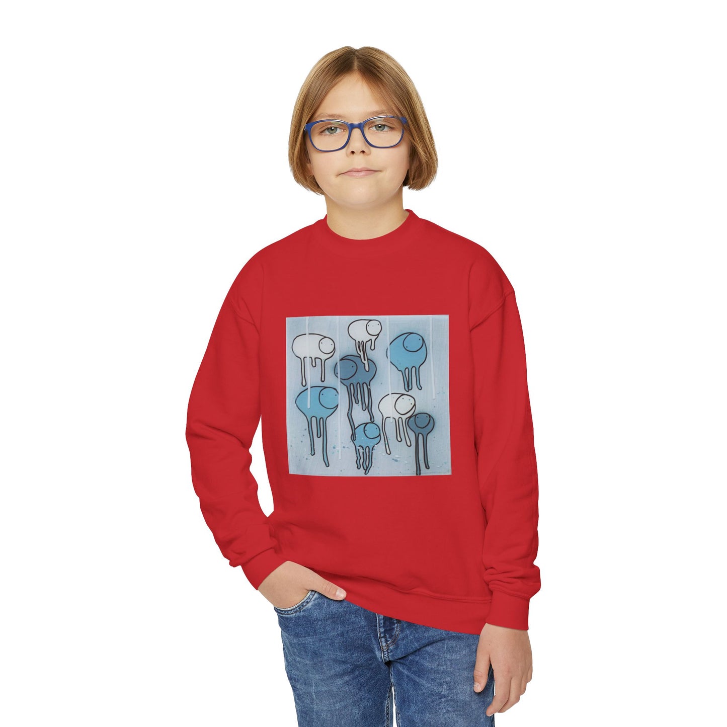 RAINING COWS "Blizzard - Cold Knights" Kids Sweatshirt