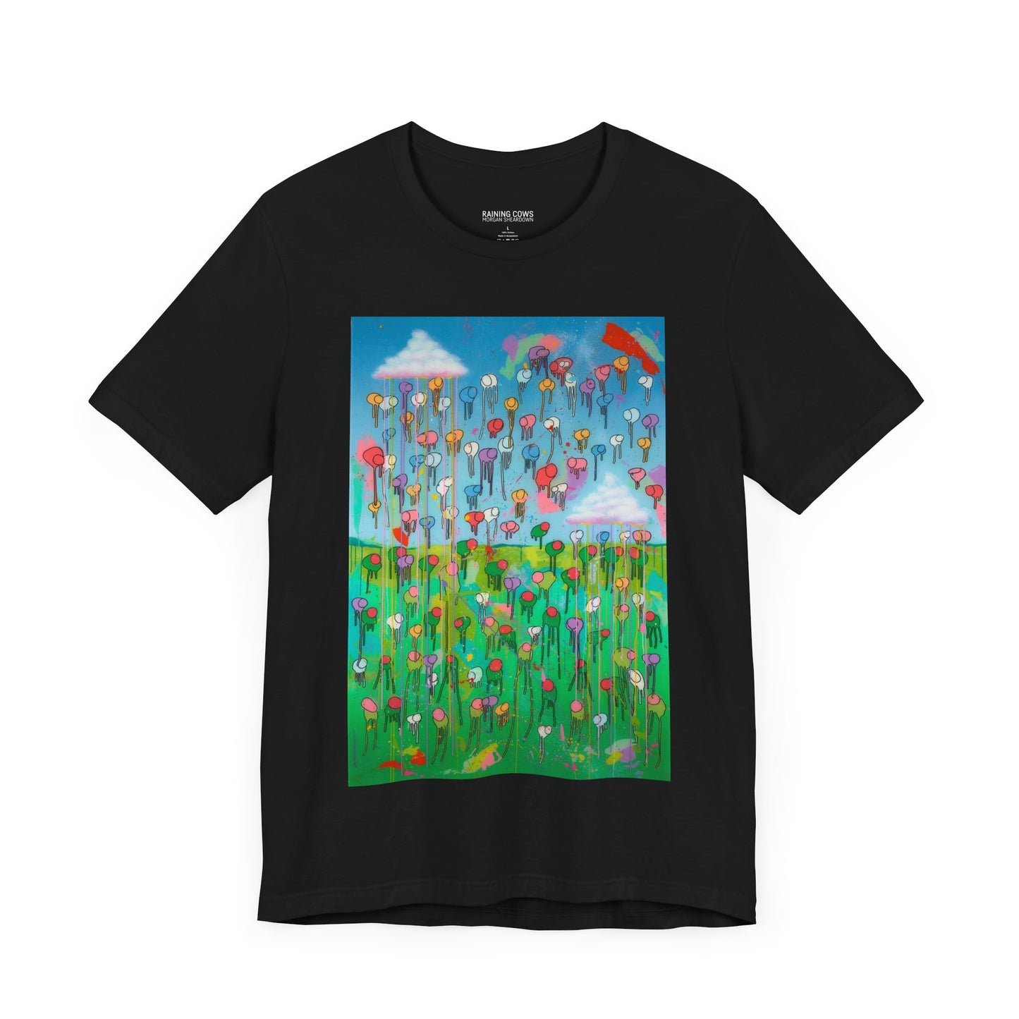 RAINING COWS "A Rose After the Storm" T-Shirt