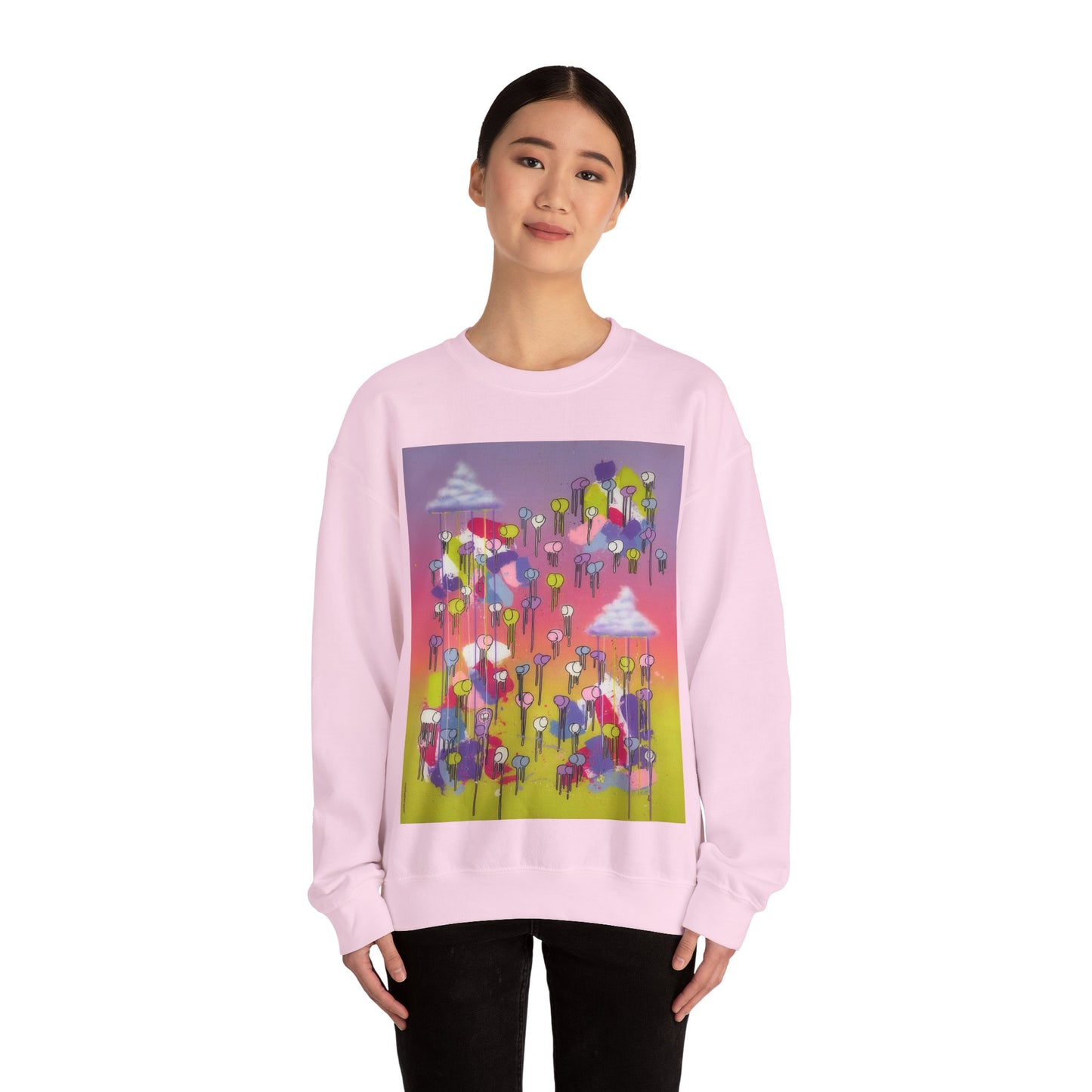 RAINING COWS "Sky Blossom" Sweatshirt