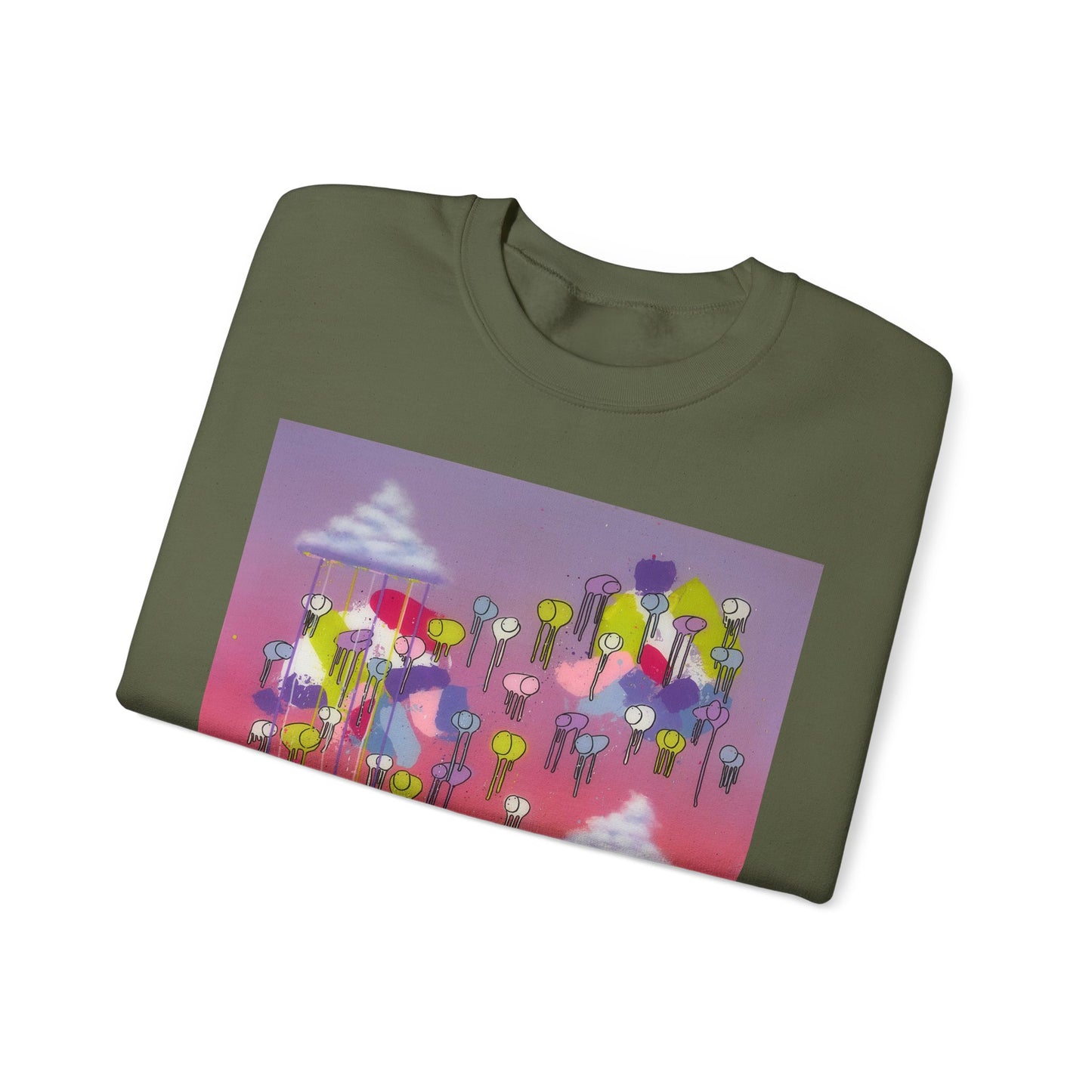 RAINING COWS "Sky Blossom" Sweatshirt