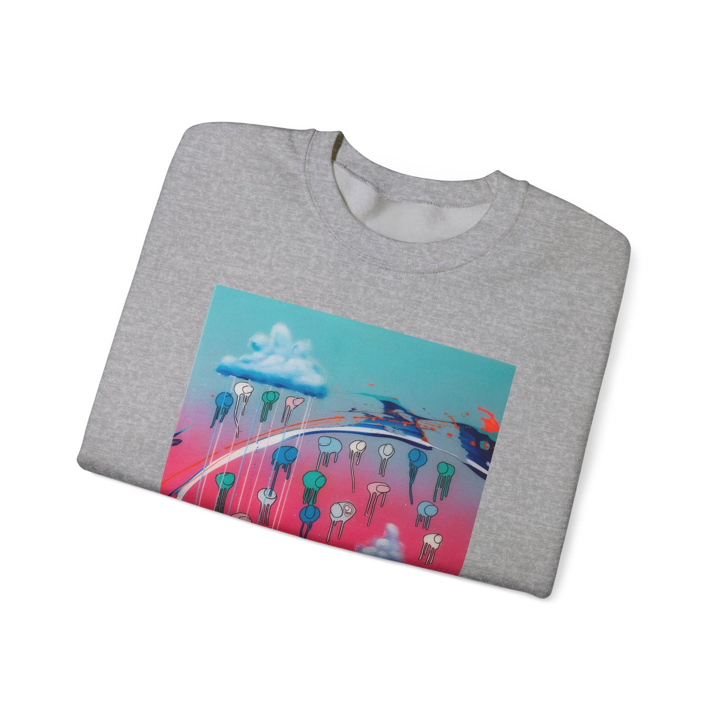 RAINING COWS "Vibrant Horizon" Sweatshirt