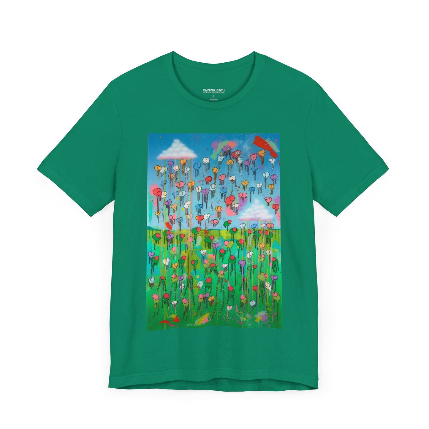 RAINING COWS "A Rose After the Storm" T-Shirt