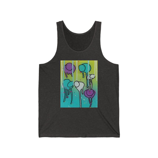 RAINING COWS "Lime Sunrise" Tank Top