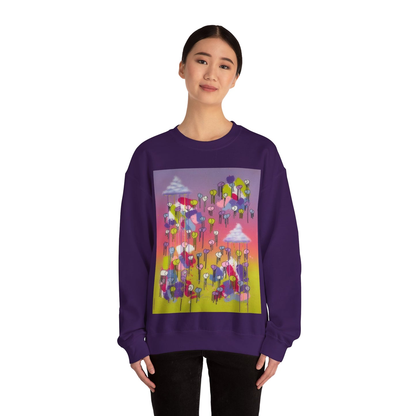 RAINING COWS "Sky Blossom" Sweatshirt