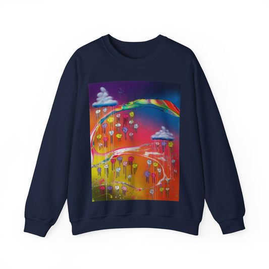 RAINING COWS "Twisted Spectrum" Sweatshirt