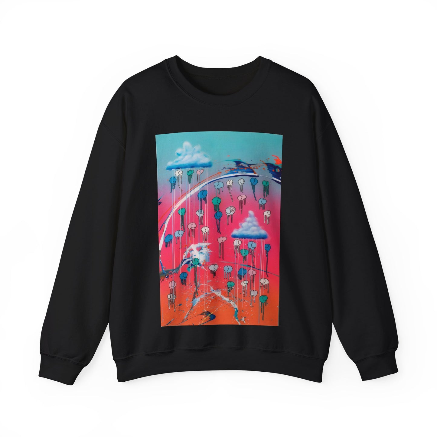 RAINING COWS "Vibrant Horizon" Sweatshirt