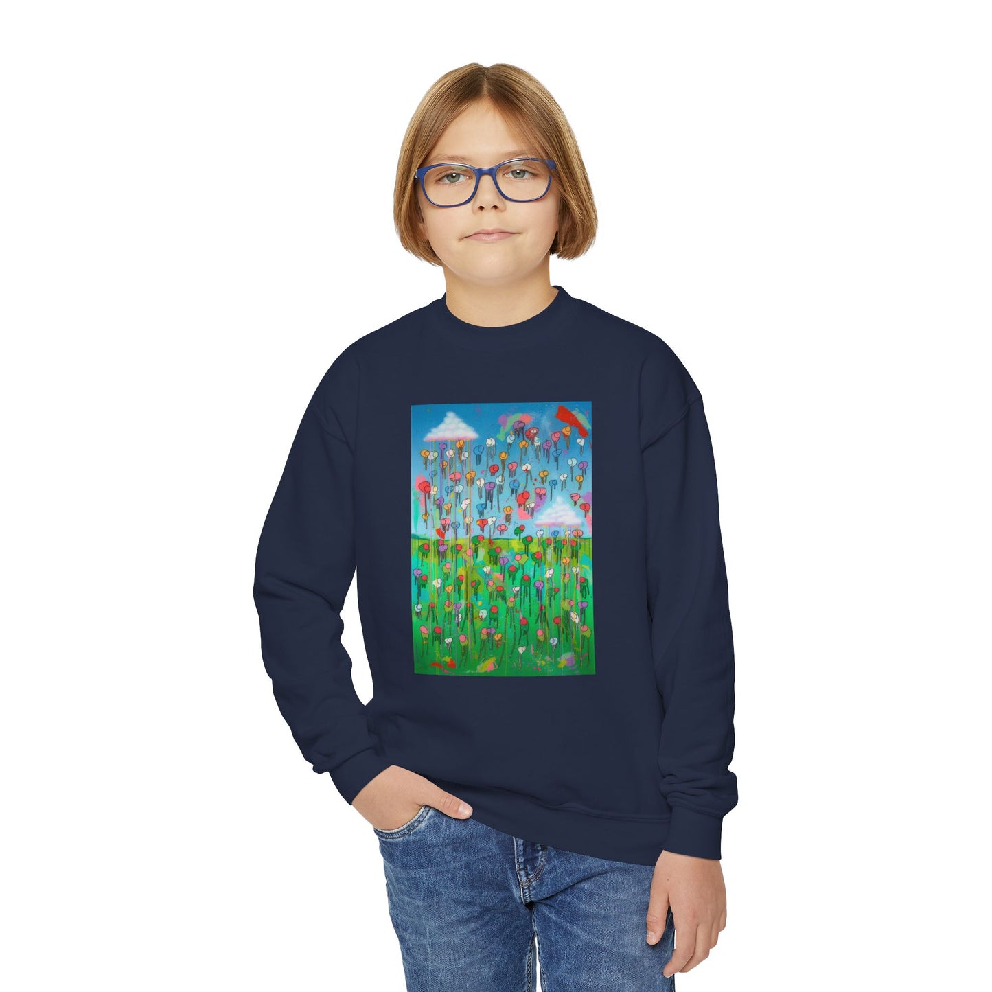 RAINING COWS "Arose After the Storm" Kids Sweatshirt