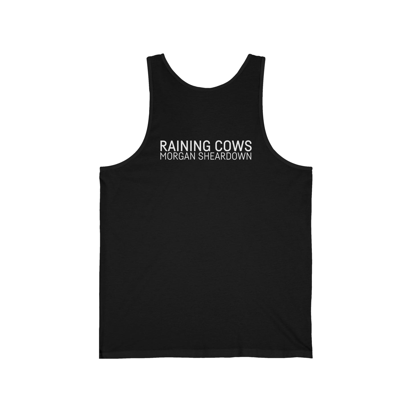 RAINING COWS "Yellow Interference" Tank Top