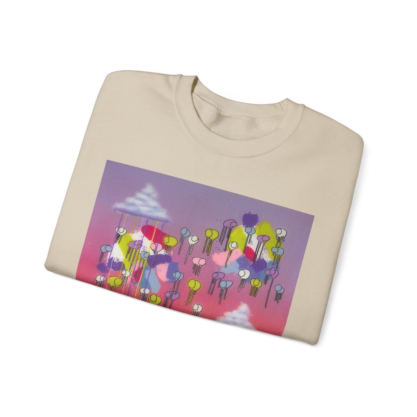 RAINING COWS "Sky Blossom" Sweatshirt