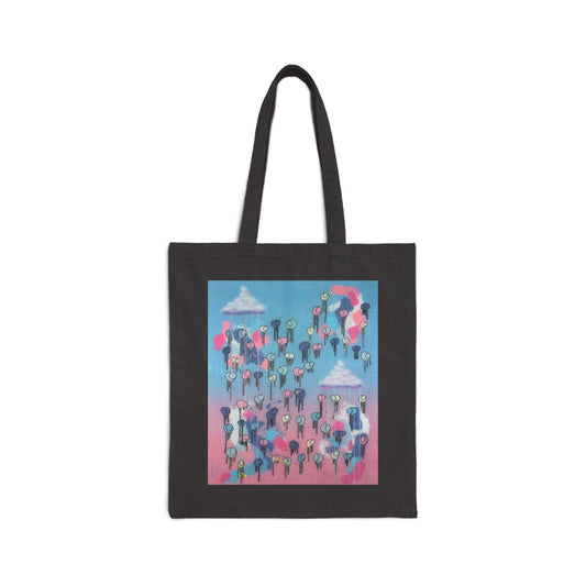 RAINING COWS "Sky Blossom" Tote Bag