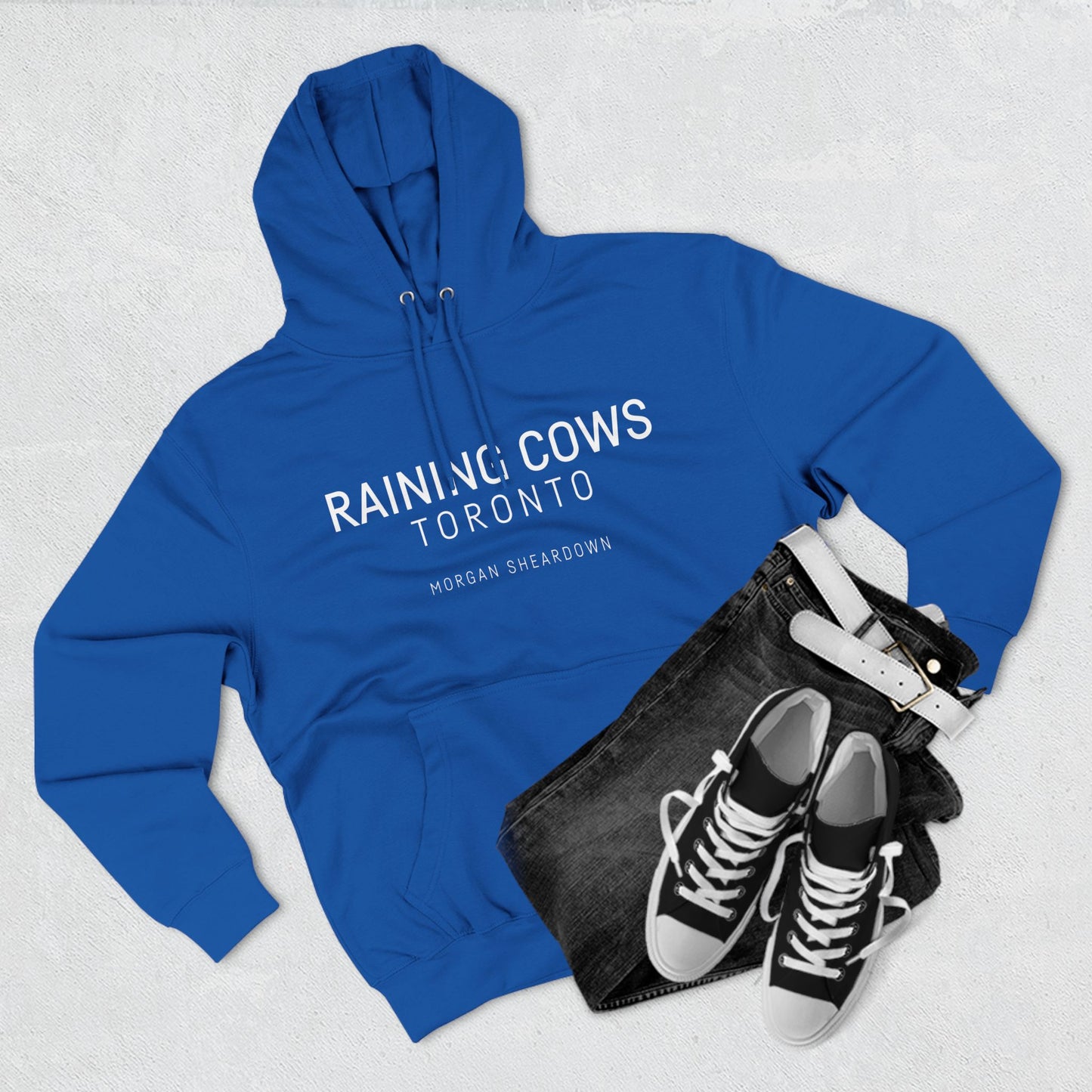 RAINING COWS "Silver Surfer" Hoodie