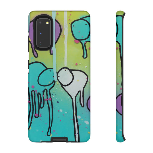 RAINING COWS "Lime Sunrise" Phone Case