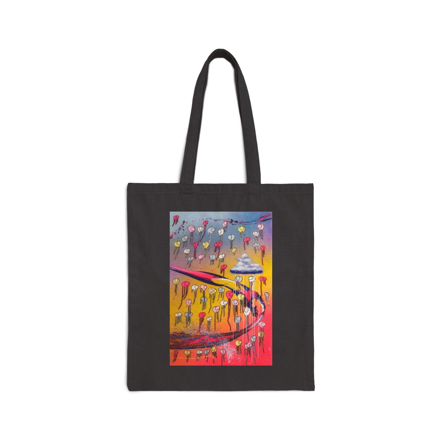 RAINING COWS "Midnight Sax" Tote Bag