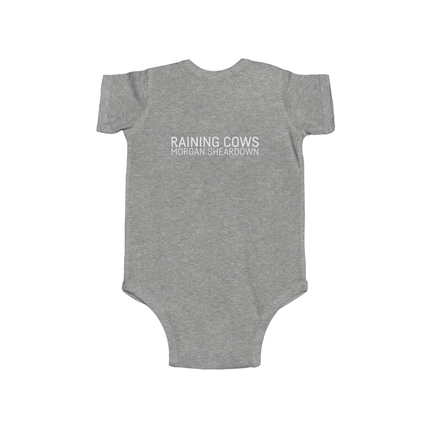 RAINING COWS "Blue Ocean" Baby Onesie