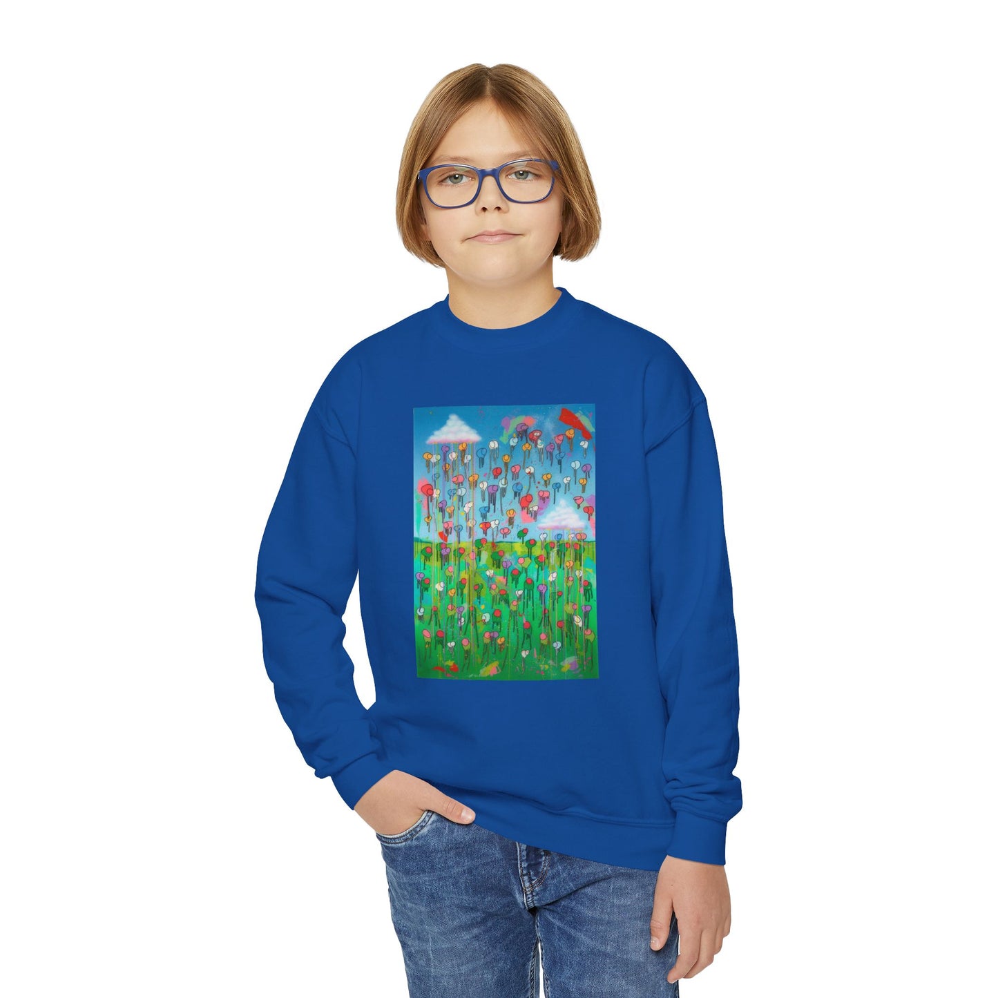 RAINING COWS "Arose After the Storm" Kids Sweatshirt