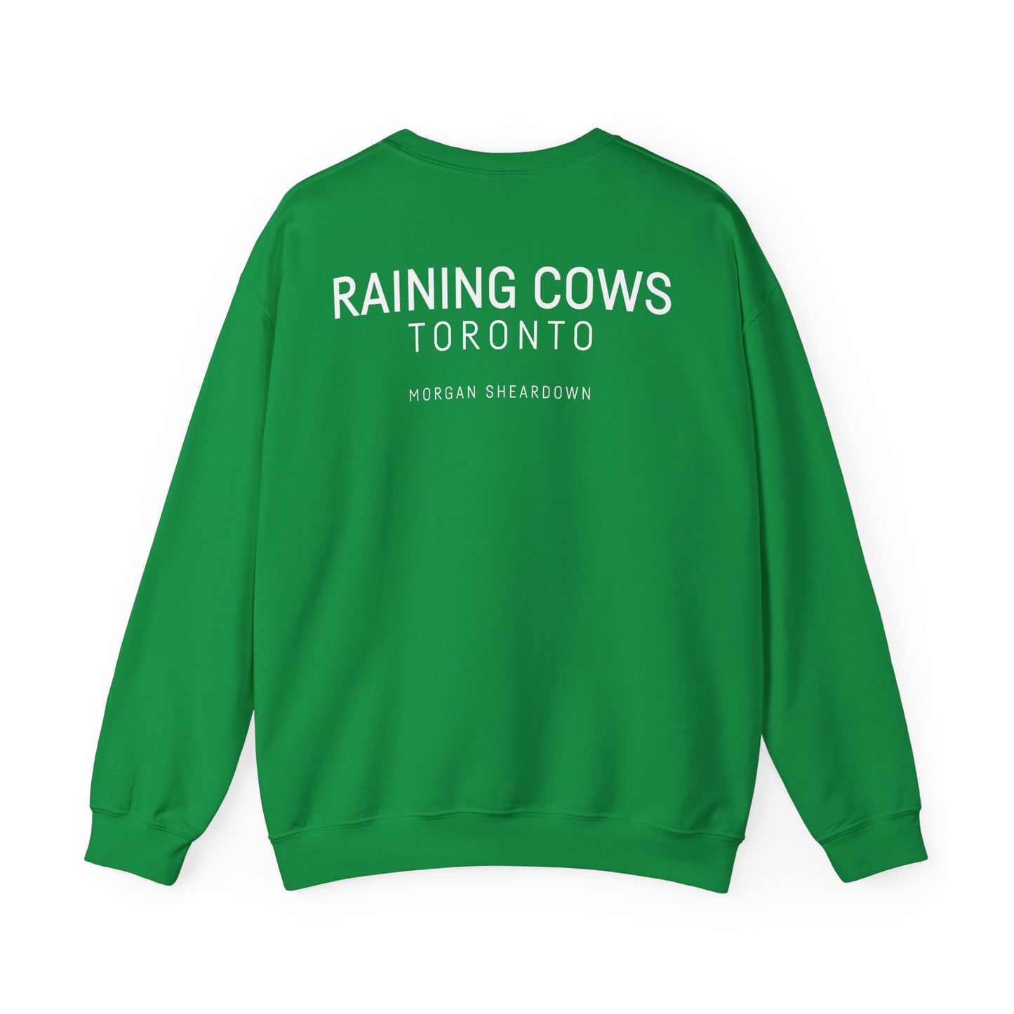 RAINING COWS "Lime Sunrise" Sweatshirt