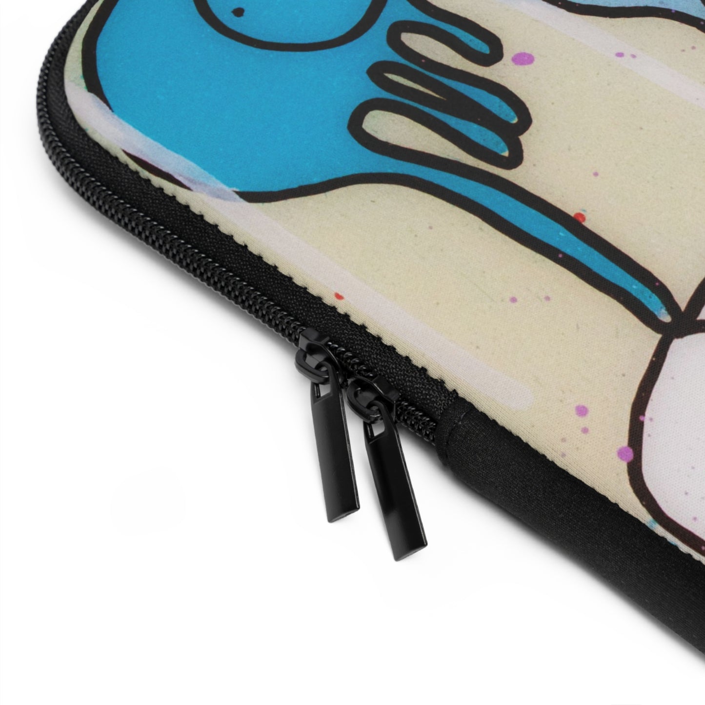 RAINING COWS "Blue Beach" Laptop Sleeve