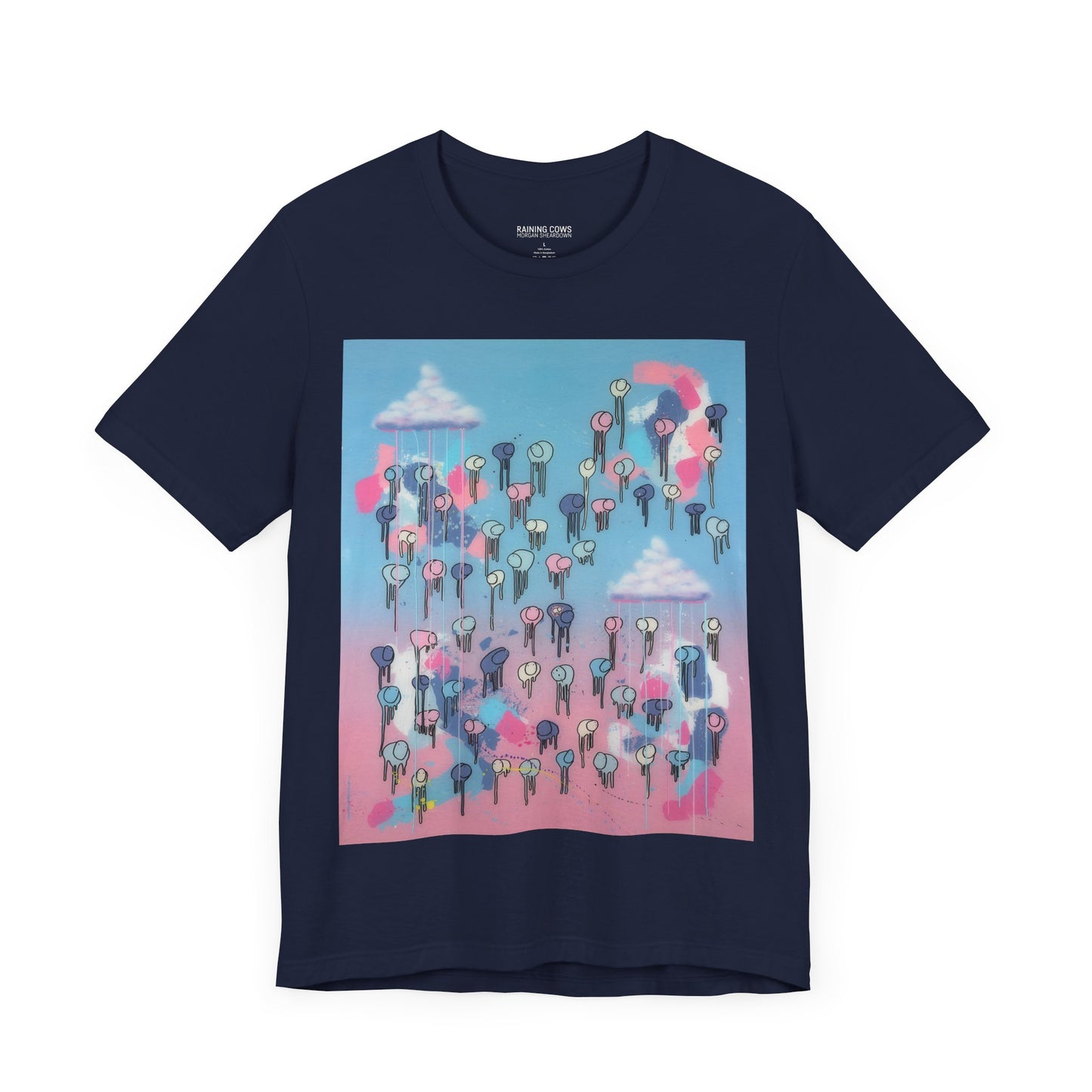 RAINING COWS "Sky Blossom" T-Shirt