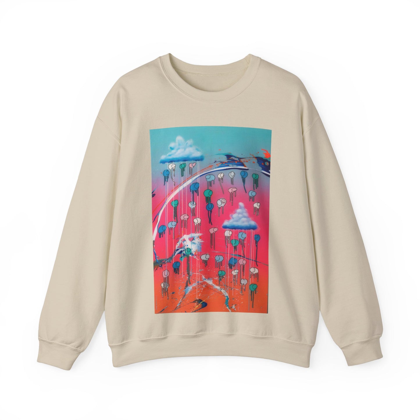 RAINING COWS "Vibrant Horizon" Sweatshirt