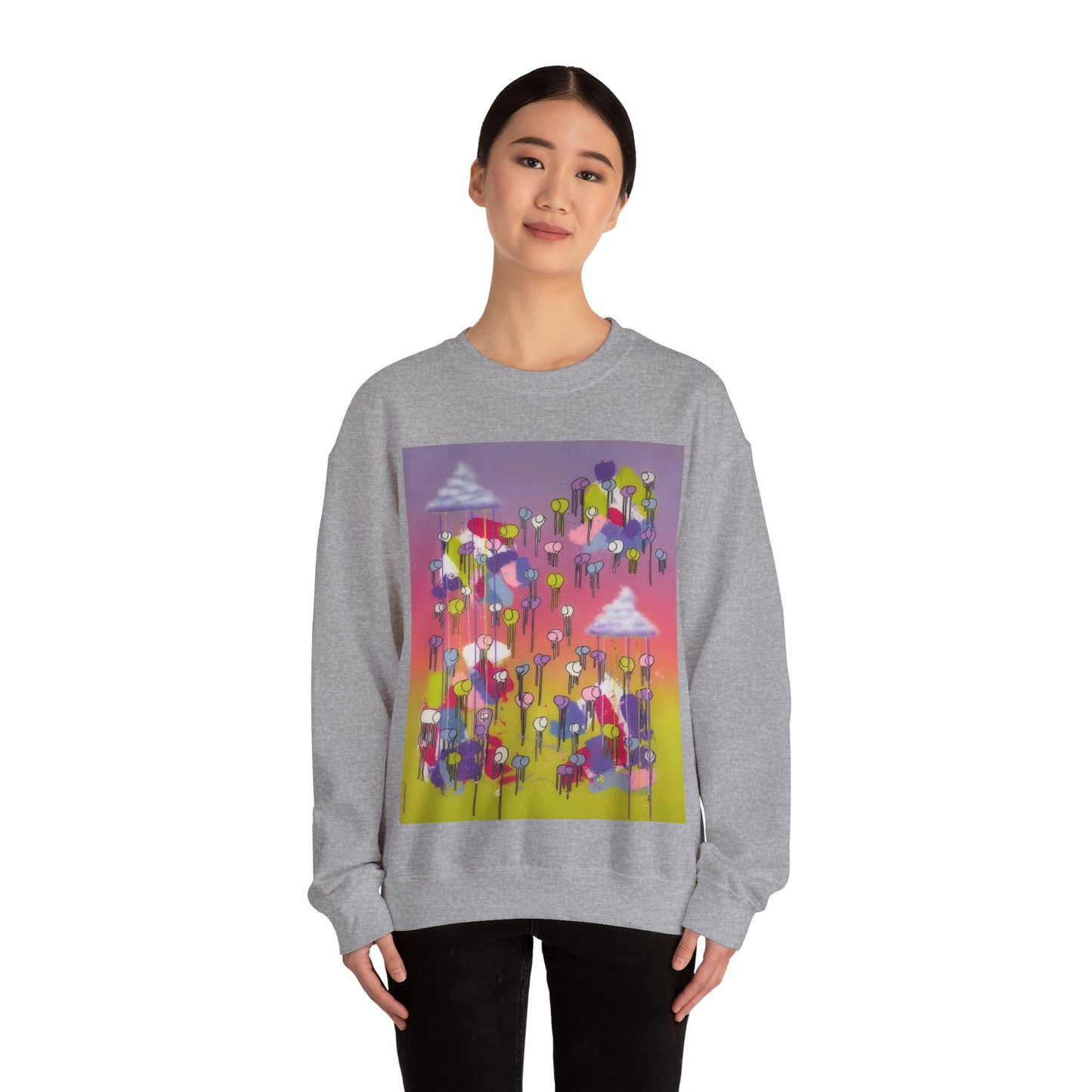 RAINING COWS "Sky Blossom" Sweatshirt