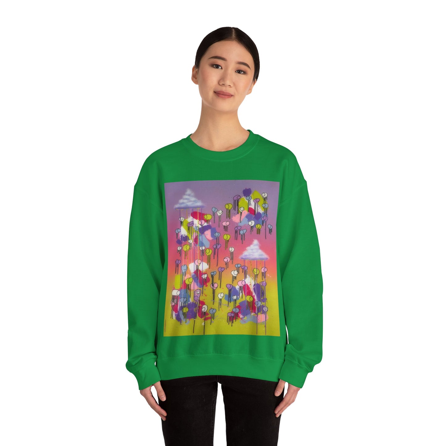 RAINING COWS "Sky Blossom" Sweatshirt