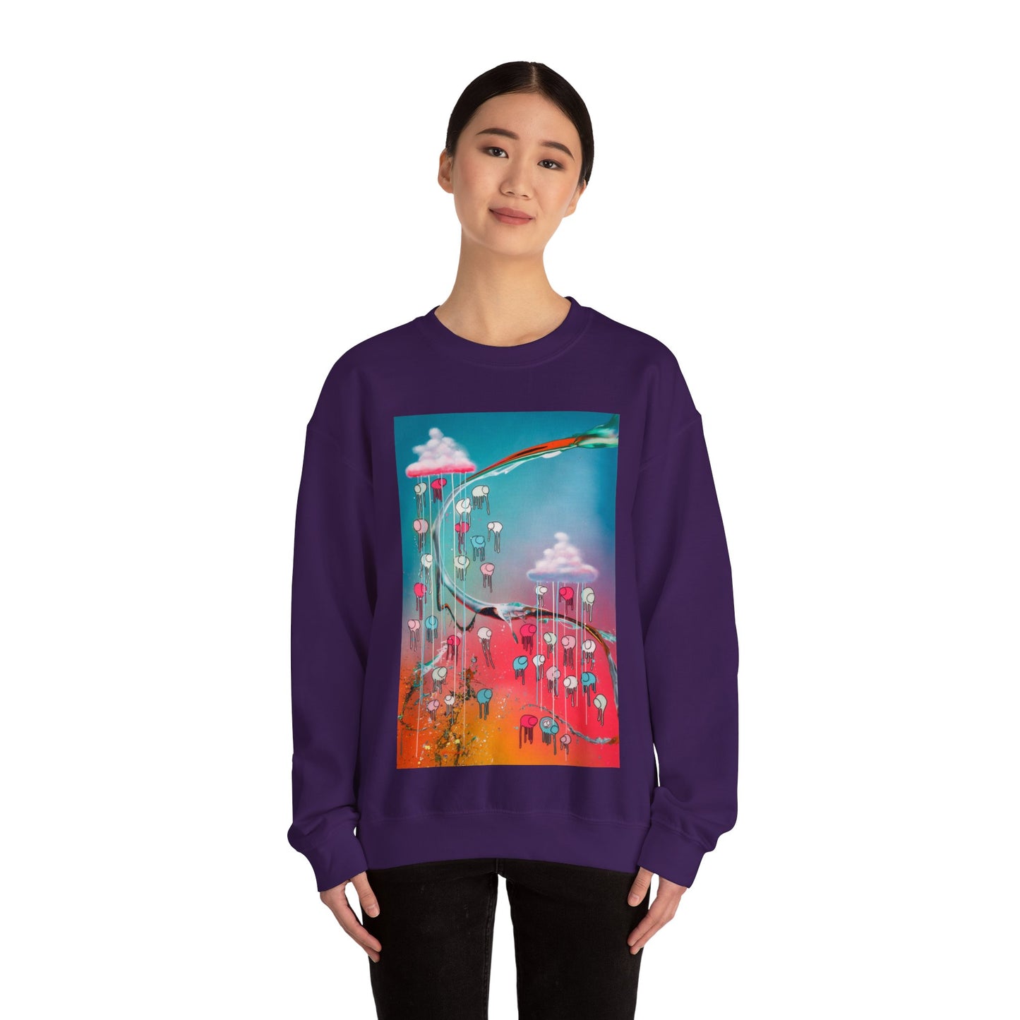 RAINING COWS "Emotional Currency" Sweatshirt